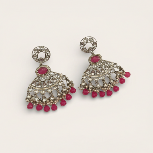 Kundan Chnadbali Earrings