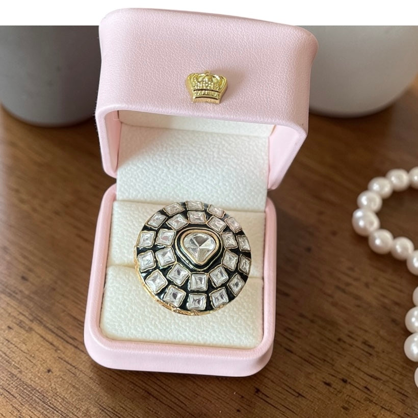 Statement Kundan Rings