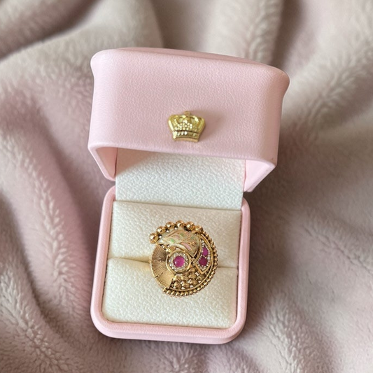 Gold Stone Ring