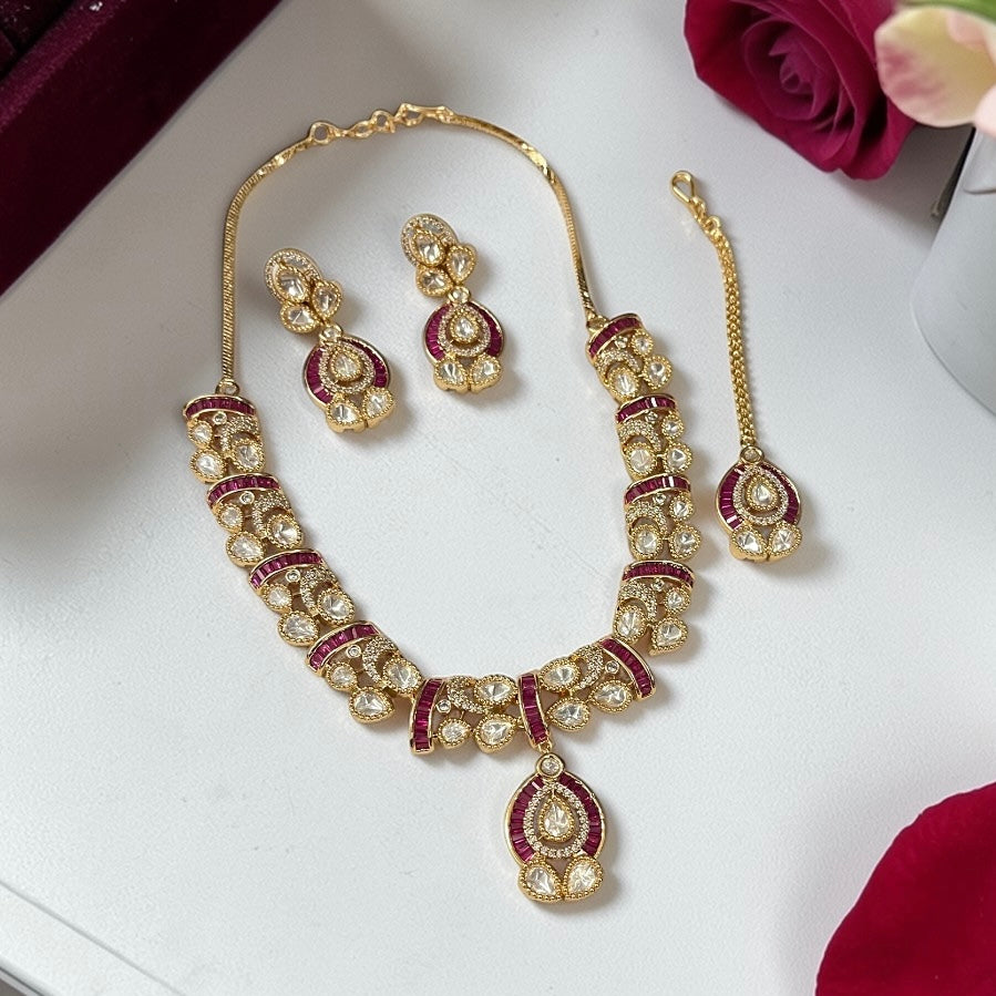 Designer Sleek Necklace Set