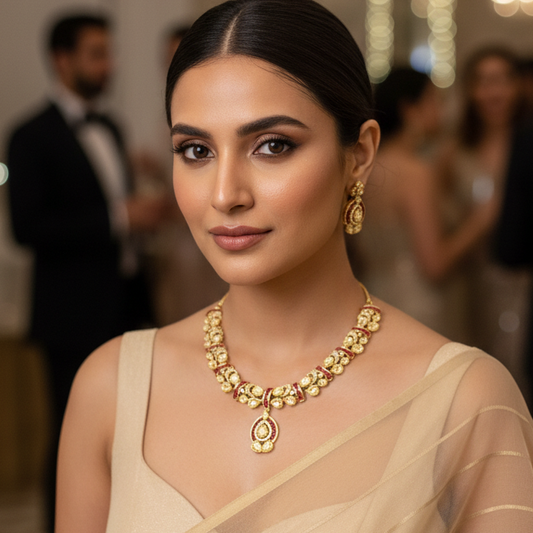 Designer Sleek Necklace Set