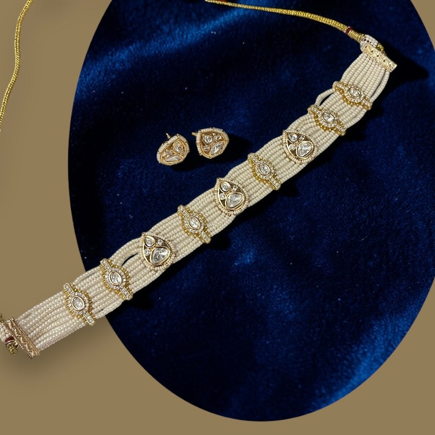 Moissanite Chid Necklace Set