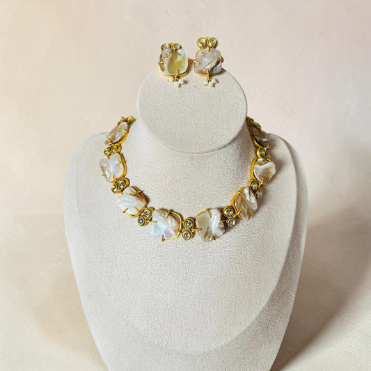 MOP Necklace Set