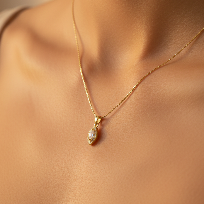 Lil Diamond Chain Necklace