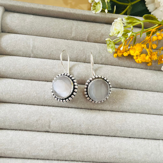 Monalisa Stone Hook Earring